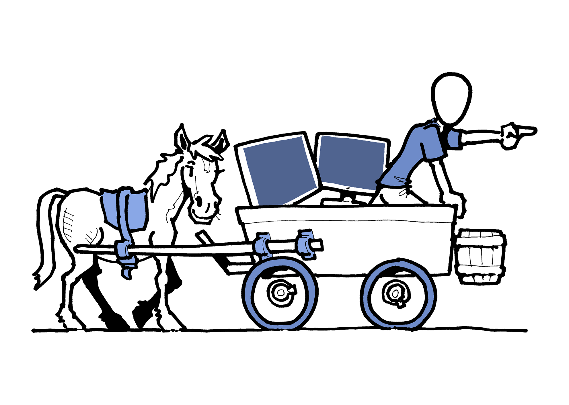 Technology-led change puts the cart before the horse – Reconceive Consulting